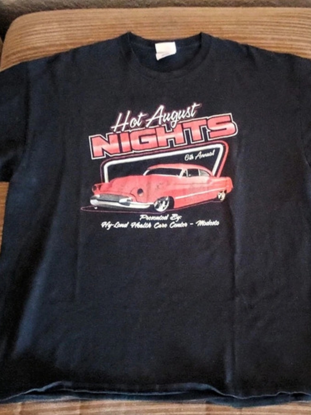 Port & Company Hot August Nights 6th Annual Graphic T-Shirt Size XL